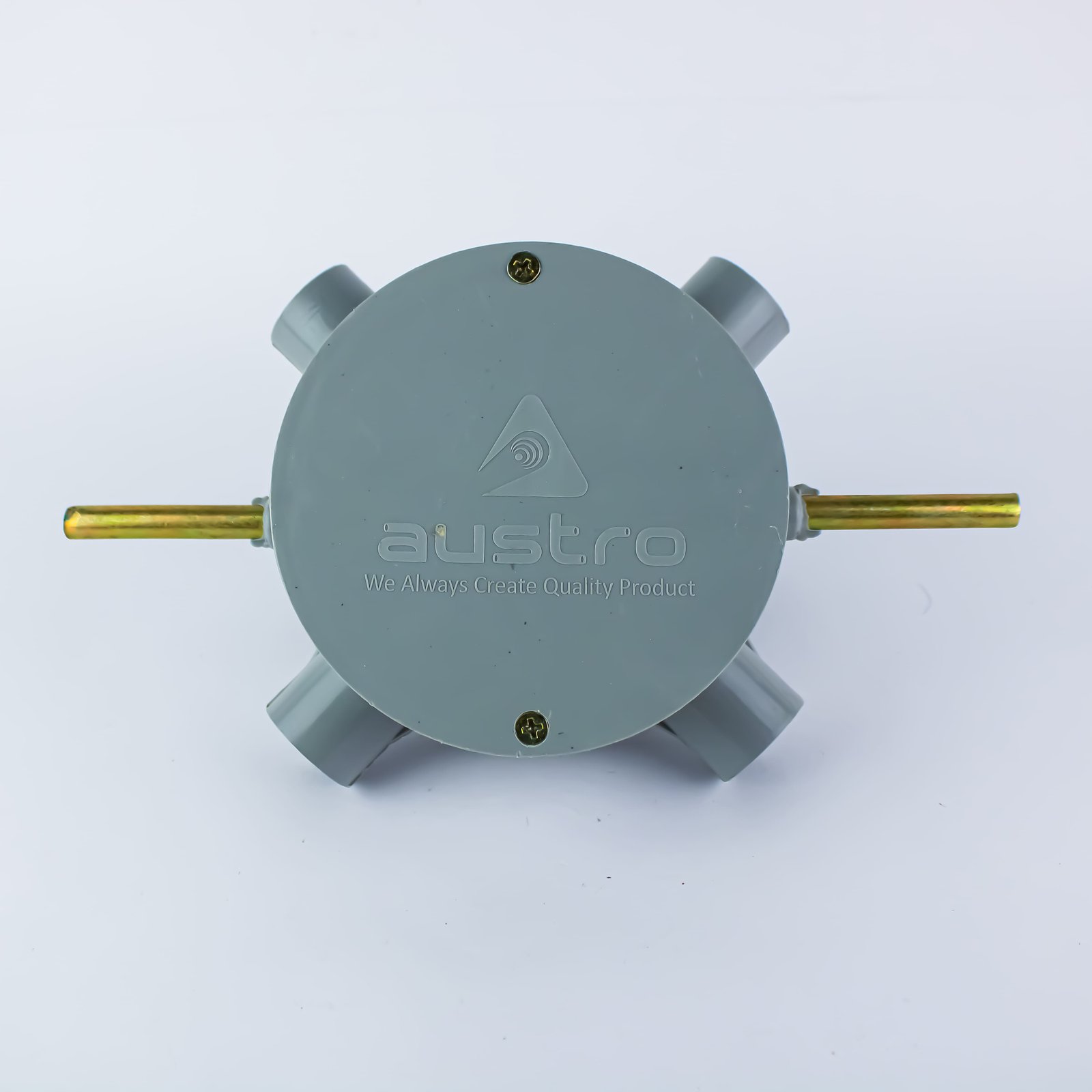 PVC / GI Fan Box with Rod – 4 Way